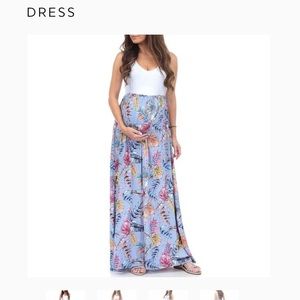 Motherbee Maxi dress Size Large maternity